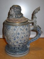 Gambrinus character stein