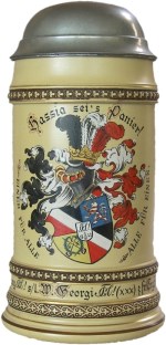 Student stein - Corps Hassia Giessen