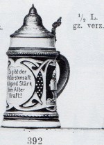 stein with verse