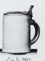 4/10L Bavarian stein, blank