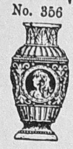 vase with portrait
