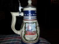 Bud 100th. Anniversary Worlds Fair Stein