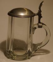 Jugendstil Glaskrug