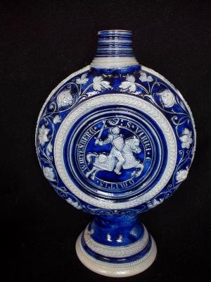 Westerwald Vase(bottle of liquer.