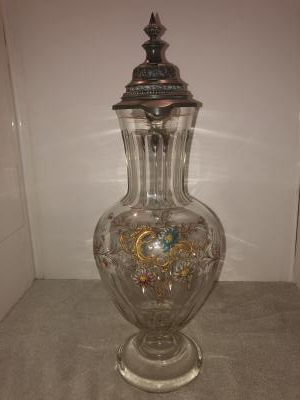 20th Century Glass Stein