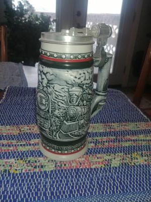 Avon 1982 Railroad Engines Stein