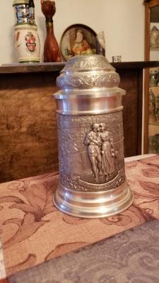 Heidelberg pewter stein