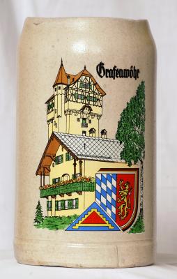 Grafenwoehr German American Volksfest mug ca. 1975 Cold War