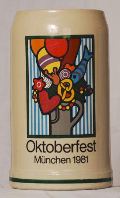 Oktoberfest Jahreskrug 1981