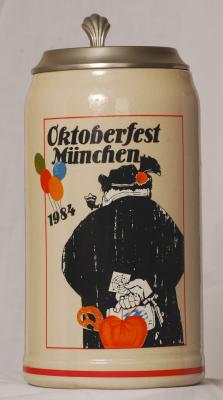 Oktoberfest Jahreskrug 1984 Brewery