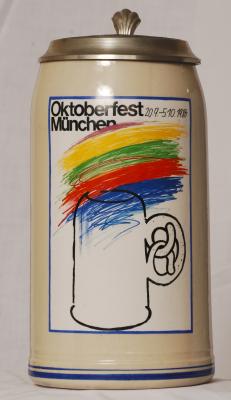 Oktoberfest Jahreskrug 1986 Brewery