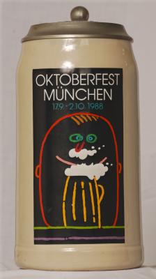 Oktoberfest Jahreskrug 1988 Brewery