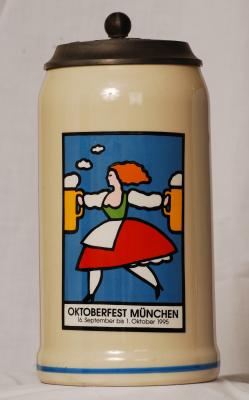 Oktoberfest Jahreskrug 1995 Brewery