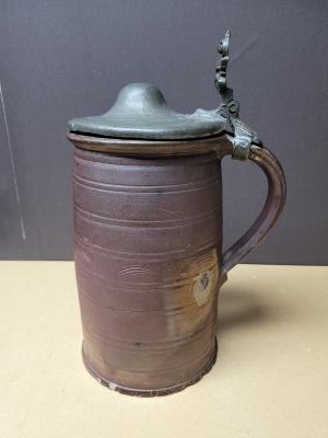 18th century German stoneware stein
