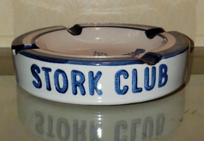Ashtray from NYC's Famed Stork Club