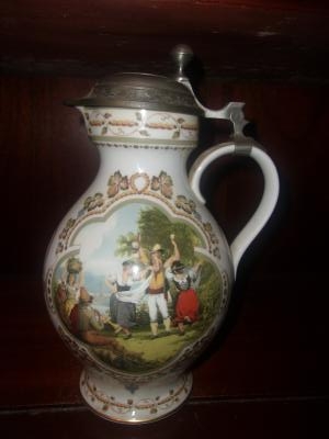Porcelain Pouring Stein
