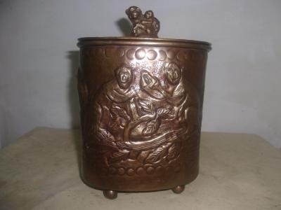 Brass Tobacco Jar