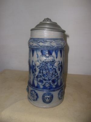 Stoneware Bavarian Stein