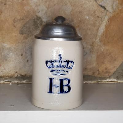 Modern Hofbraeuhaus Lidded Stein