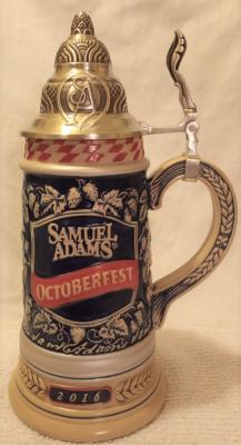 Samuel Adams 2016 Oktoberfest Stein