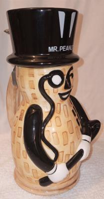 Mr.  Peanut Character Stein