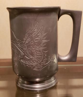 1890's Kut Hing Pewter Mug