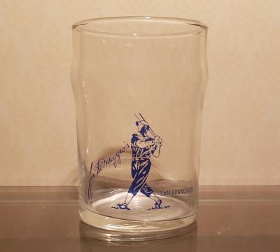 Joe DiMaggio's Restaurant Glass Tumbler