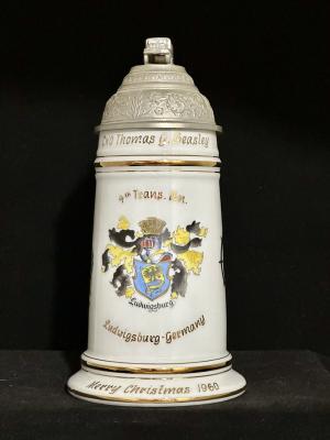 4th Transportation Bn CWO Beasley Cold War Stein 1960