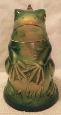 Matthias Girmscheid Frog Character Stein #849