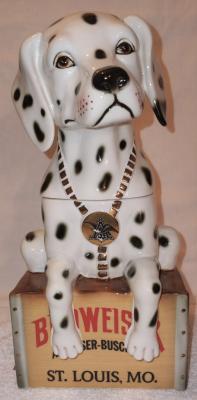 Annheuser-Busch Dalmation on Crate Character Stein
