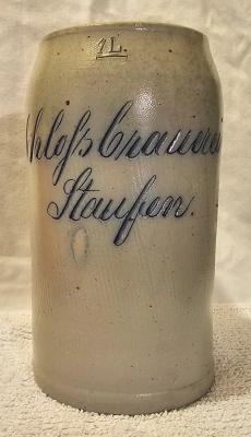 Schlobrauerei Staufen Salt Glazed Stein