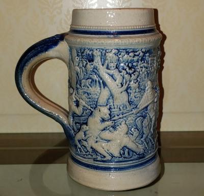 Antique Salt-glazed Stein