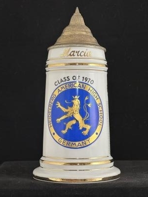 Student Cold War Military Stein 1970