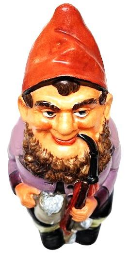 Gnome with pipe and Beer stein