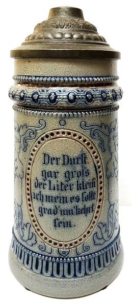 Regensburg stein with saying