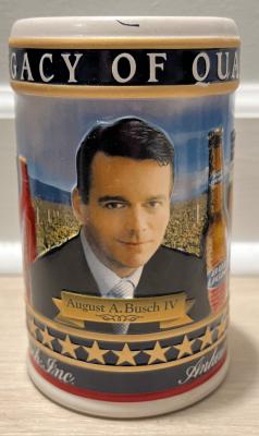 2008 Budweiser State Convention Stein “August A. Busch IV”