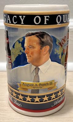 2005 Budweiser State Convention Stein “August A. Busch III”