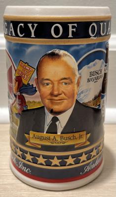 2004 Budweiser State Convention Stein “August A. Busch Jr.”