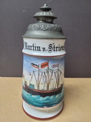 Maritime themed stein