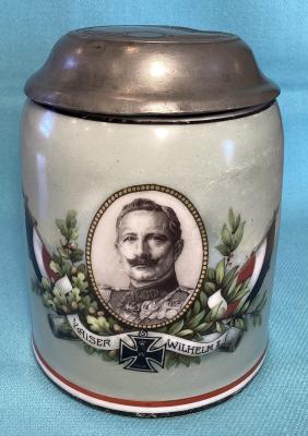 Kaiser Wilhelm II. Steinkrug