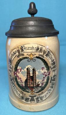 Bürgerliches Brauhaus München - BURGERBRAU MUNCHEN Steinkrug
