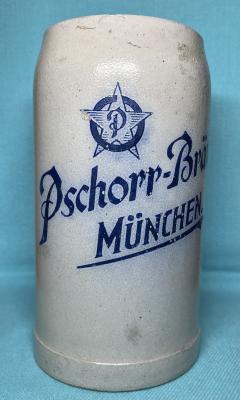 Pschorr- Bräu Munchen - Stoneware Maßkrug