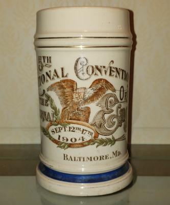 Fraternal Order of Eagles 1904 Convention Mug