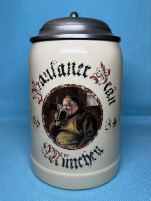 Modern Paulaner Themed Brewery Stein