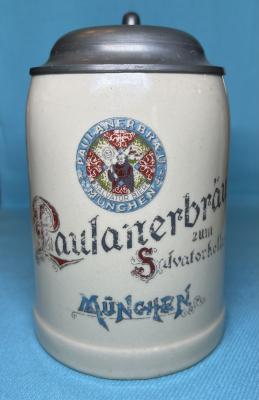 Modern Paulaner Themed Brewery Stein