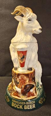 Annheuser Busch Goat Character Stein