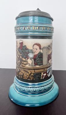 Mettlach “ Old German Drinkers”