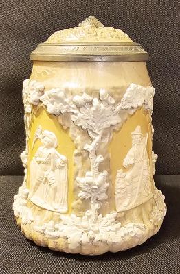 Mettlach Four Seasons Stein