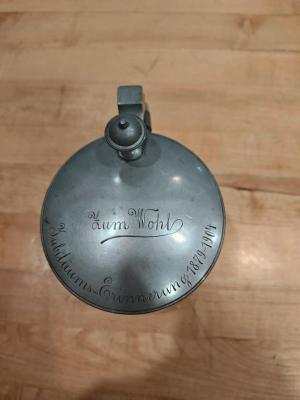 Glass Stein with Personalization