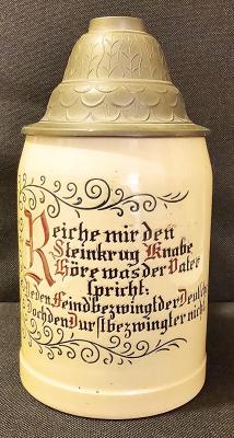 1/2 Liter Merkelbach & Wick Stein with Saying